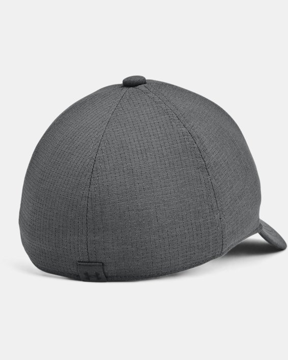Boys' UA ArmourVent™ Stretch Hat, Gray, pdpMainDesktop image number 1